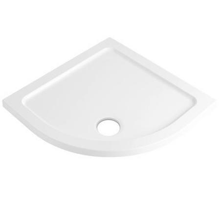 GRADE A1 - Quadrant Low Profile Shower Tray 800 x 800mm - Slim Line