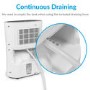 electriQ CD12P dehumidifier with HEPA filter for advanced air purification