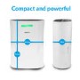 electriQ CD12P dehumidifier with HEPA filter for advanced air purification