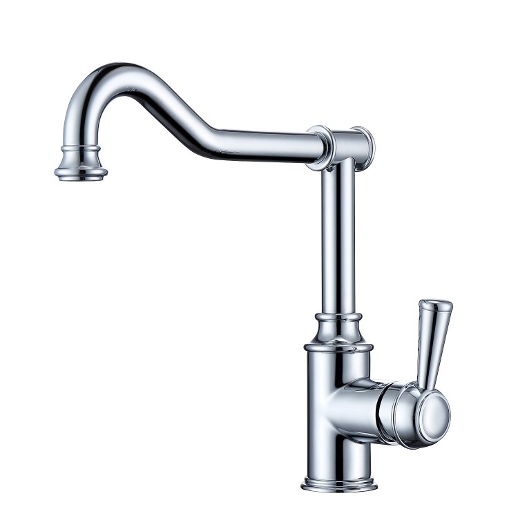1 Bowl Clara Ceramic Kitchen Sink & Evelyn Chrome Kitchen Mixer Tap