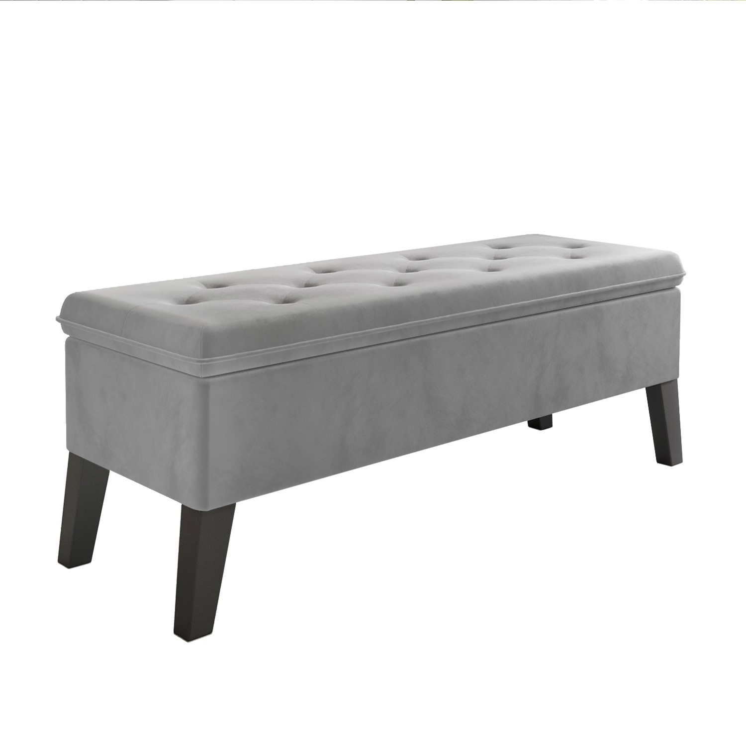 Cushioned discount ottoman bench