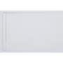 ALMOST PERFECT - 1000x900mm Rectangular Anti-Slip 30mm Slimline White Stone Resin Shower Tray – Coast