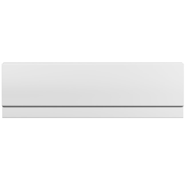 GRADE A1 - Acrylic Front Bath Panel Bath with Plinth - 1700 x 510mm