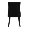 Walnut Dining Table with 4 Black Velvet Dining Chairs and a Matching Bench - Cooper