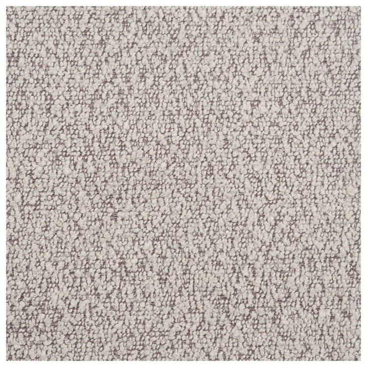 Set of 6 Beige Boucle Swivel Dining Chairs - Joelle