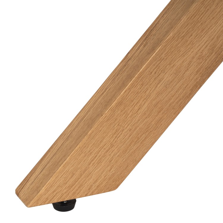 Small Oak Drop Leaf Space Saving Round Extendable Dining Table - Seats 2 - 4 - Carson