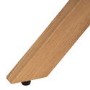 Small Oak Drop Leaf Space Saving Round Extendable Dining Table - Seats 2 - 4 - Carson