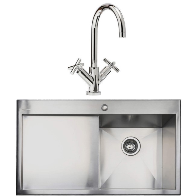 Taylor & Moore Stainless Steel Sink & Tap Pack 
