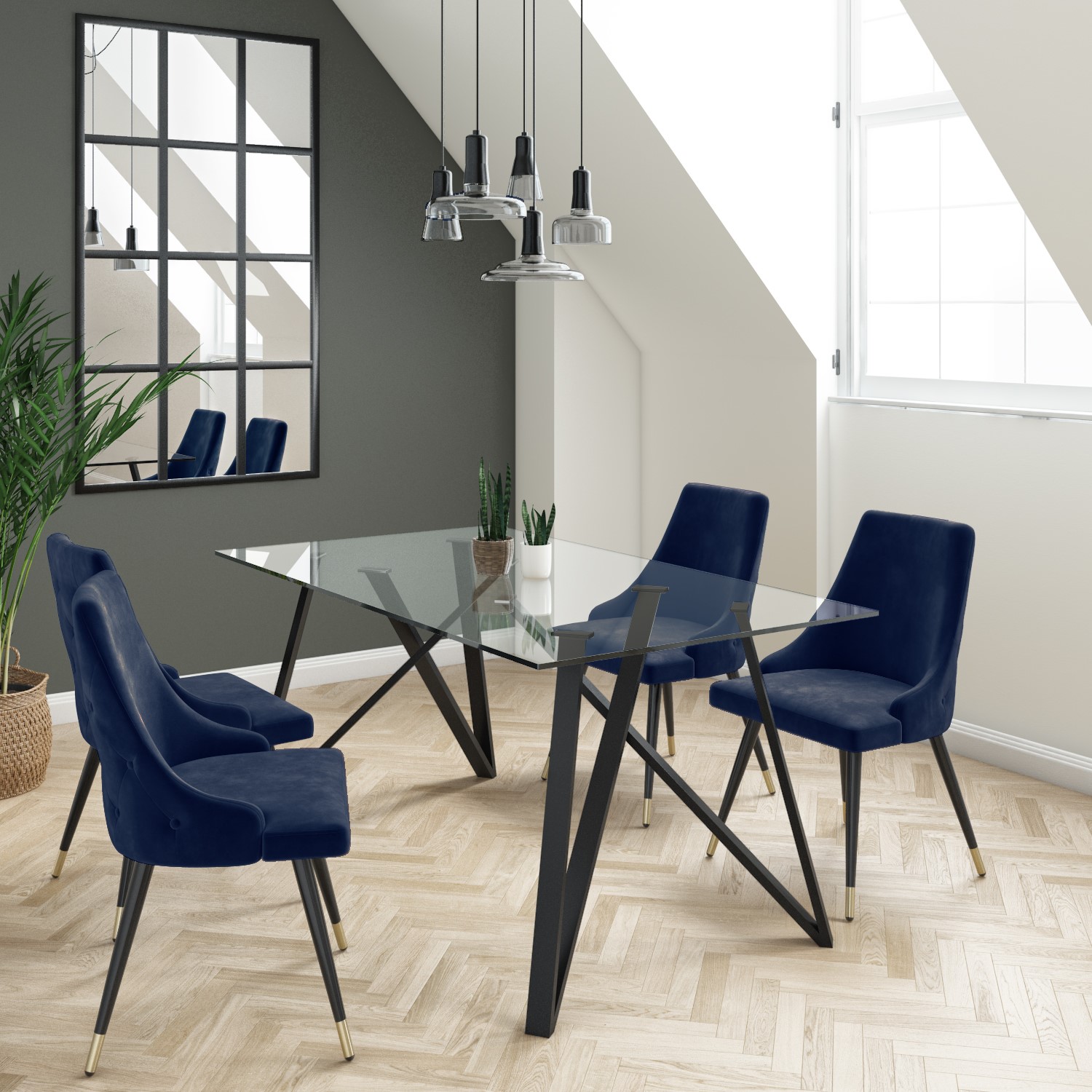 Velvet button back dining chairs deals