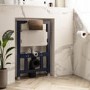 ALMOST PERFECT - 820mm Wall Hung Toilet Frame with Brushed Bronze Pneumatic Flush Plate & Concealed Cistern - Elira