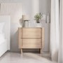 Light Wood Bedside Table and Chest of Drawers Set - Emile Sustainable Furniture