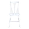 Solid Pine &amp; White Dining Table with 2 White Spindle Dining Chairs &amp; a Matching bench - Emerson