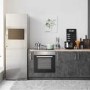 electriQ Stainless Steel Single Oven and Gas Hob Pack