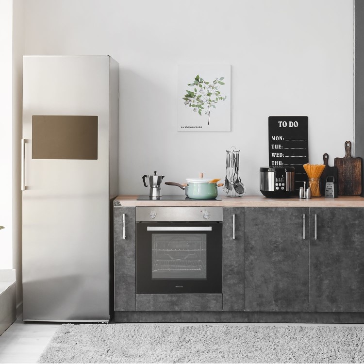 electriQ Stainless Steel Single Oven and Gas Hob Pack