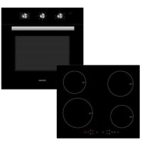 electriQ Plug In Electric Oven and Induction Hob Pack