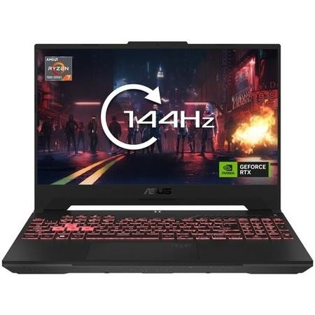 Asus TUF Gaming A15 FHD Windows 11 Gaming Laptop with AOC G2490VXA 23.8" FHD Gaming Monitor