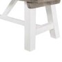 Extendable Wood Dining Table in White & Grey Wash with 2 Chairs & 1 Bench - Fawsley