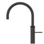 Quooker Fusion Instant Boiling Water Tap Round Black + Pro3 3L Boiling Water Tank