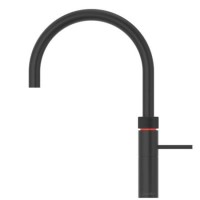 Quooker Fusion Instant Boiling Water Tap Round Black + Pro3 3L Boiling Water Tank