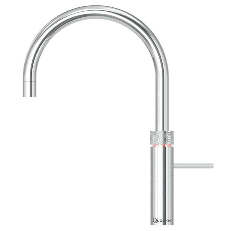 Quooker Fusion Tap Round Chrome + Pro3 3L Boiling Water Tank