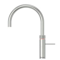 Quooker Fusion Instant Boiling Water Tap Round Stainless Steel + Pro3 3L Boiling Water Tank