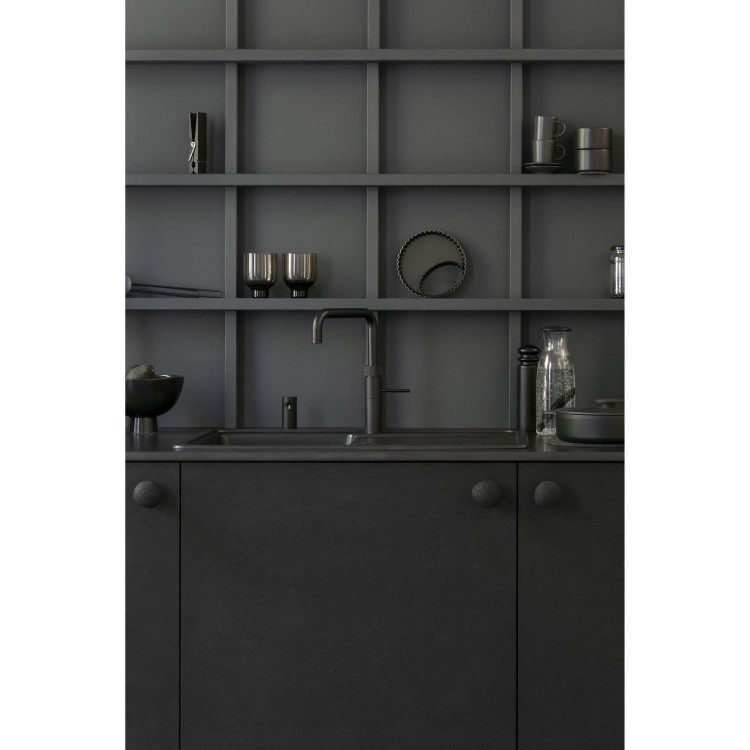 Quooker Fusion Tap Square Black + Pro3 3L Boiling Water Tank