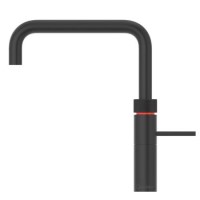 Quooker Fusion Instant Boiling Water Tap Square Black and Combi+ 7L Boiling Water Tank