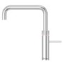 Quooker Fusion Instant Boiling Water Tap Square Chrome and Combi+ 7L Boiling Water Tank
