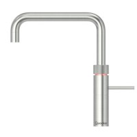 Quooker Fusion Instant Boiling Water Tap Square Stainless Steel and Combi+ 7L Boiling Water Tank