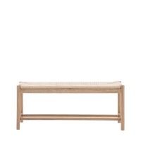 Natural Rope Hallway Bench - Eton Natural Rope Hallway Bench - Eton