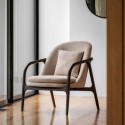 BUN/FOL105631/90582 Alegra Accent Chair Taupe - Caspian House