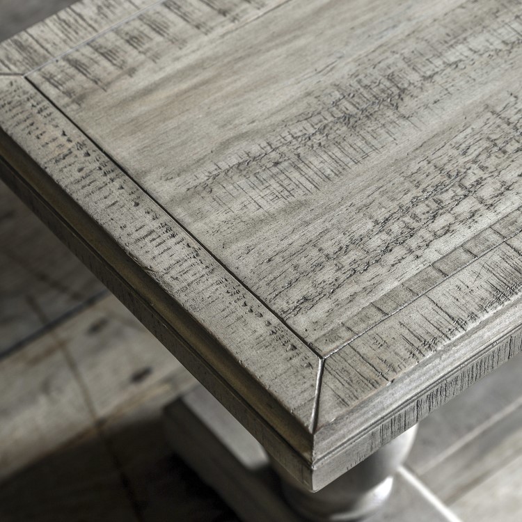 Large Natural Pine Hallway Bench - Seats 3 - Vancouver - Caspian House