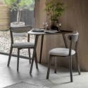 BUN/FOL105869/92991 Oval Dining Table Set with 2 upholstered  chairs - Siya
