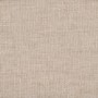 Set of 6 Walnut and Beige Ribbed Upholstered Dining Chairs - Freja
