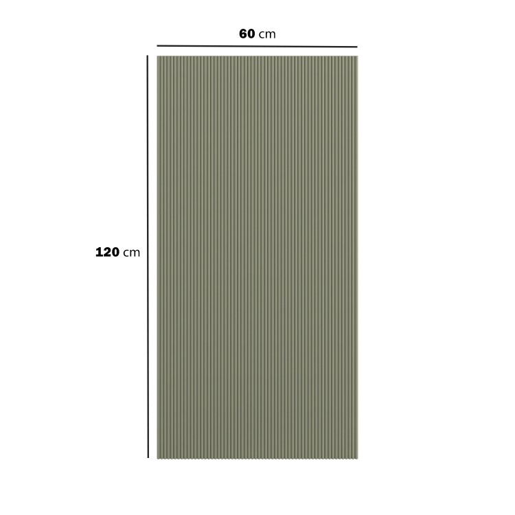 Paintable Mini Fluted Wall Panel - 120cm x 60cm - Delamere