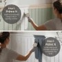 Pack of 2 Paintable Tongue & Groove Wall Panel - 80cm x 60cm - Delamere