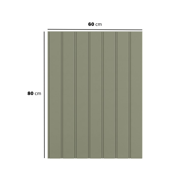Paintable Tongue & Groove Wall Panel - 80cm x 60cm - Delamere