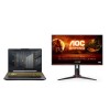 ASUS TUF Gaming F15 15.6 &quot; Windows 11 Home Gaming Laptop with AOC 27G2SPAE 27&quot; FHD Gaming Monitor