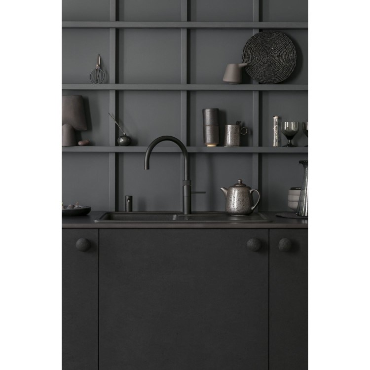 Quooker Flex Tap Black + Pro3 3L Boiling Water Tank