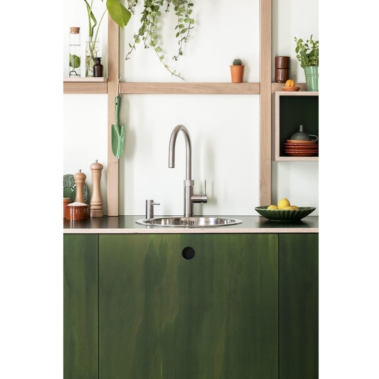 Quooker Flex Tap Stainless Steel + Pro3 3L Boiling Water Tank