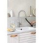 Quooker Flex Instant Boiling Water Tap Stainless Steel + Pro3 3L Boiling Water Tank
