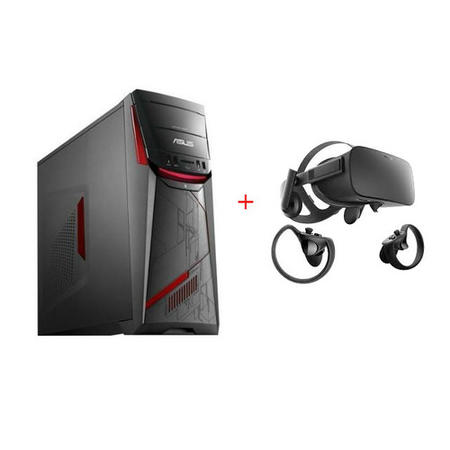 Asus G11CD Core i5-7400 8GB 1TB GeForce GTX 1060 PC + Oculus Rift + Touch VR Gaming Bundle
