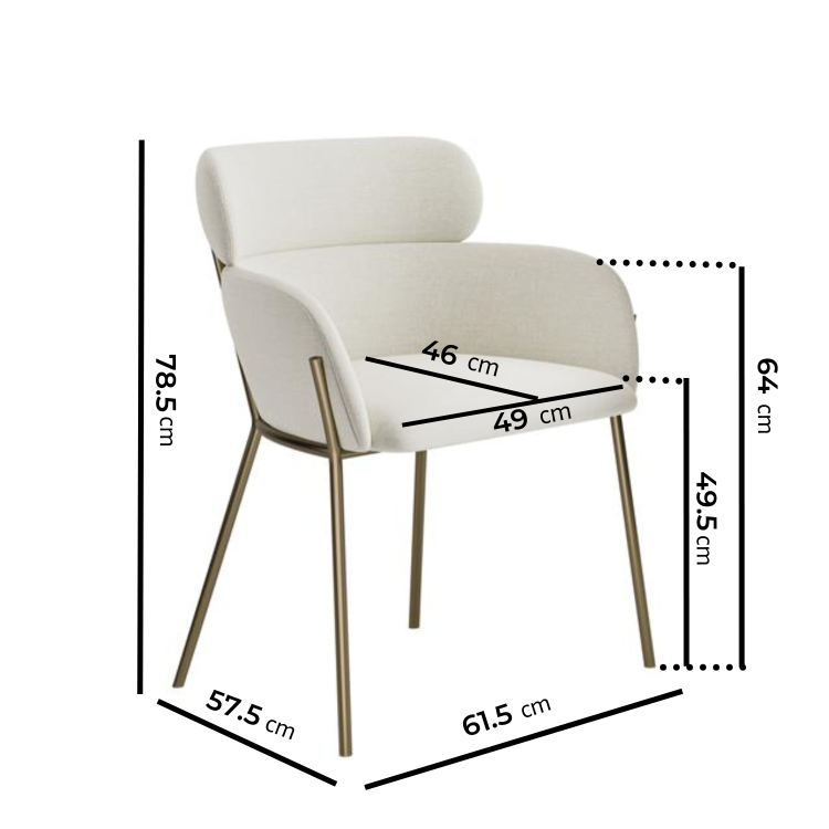 Large Rectangular Beige Marble Effect Extendable Dining Table Set with 6 Boucle Chairs - Seats 6 - Geneva
