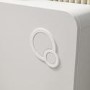 Back to Wall Smart Bidet Japanese Toilet with White Glass Cabinet, Cistern & Pneumatic Dual Flush Button - Purificare
