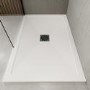 ALMOST PERFECT - 1400x900mm Rectangular Shower Tray – Slimline 25mm – Stone Resin – White – Harmony