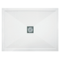ALMOST PERFECT - 1700x800mm Rectangular Shower Tray – Slimline 25mm – Stone Resin – White – Harmony