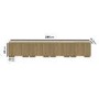 Multifunctional Large Oak Ribbed Freestanding TV Stand with Storage - TV's up to 85" - Hazel