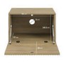 Multifunctional Large Oak Ribbed Freestanding TV Stand with Storage - TV's up to 85" - Hazel