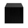Multifunctional Large Black Ribbed Floating TV Stand with Storage - TV's up to 85" - Hazel
