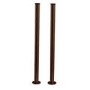 Brushed Bronze Traditional Bath Shower Mixer with stand pipes- Helston